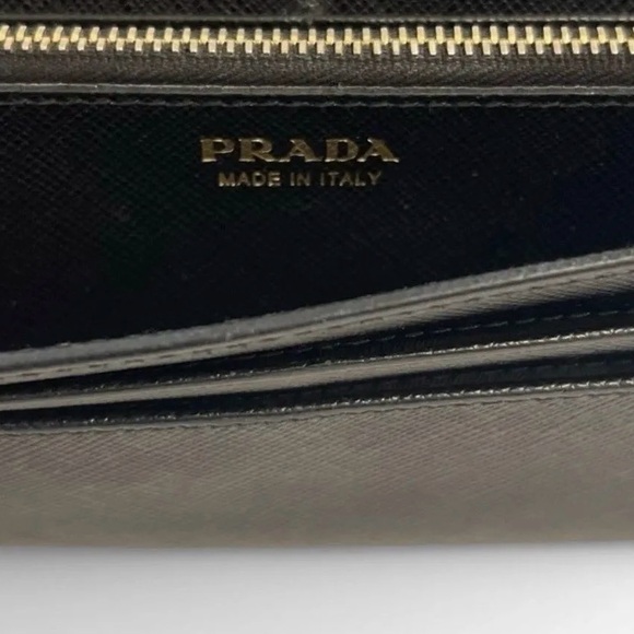 SOLD!!! Prada Black Wallet with Bow Detail - Picture 3 of 4